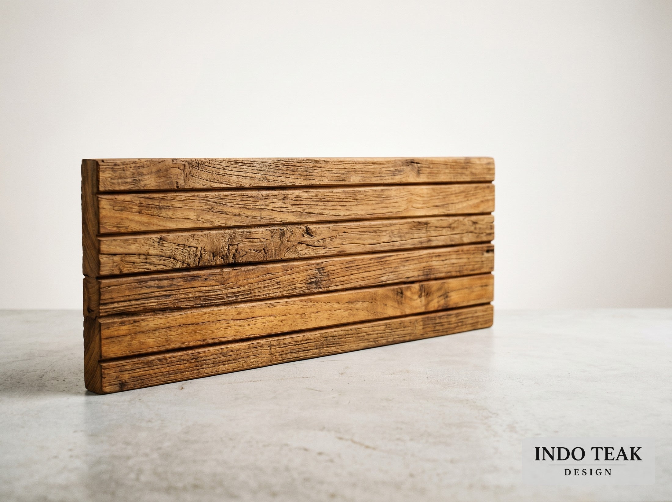 Frank Teak Tile — Linear Plank Box — product detail